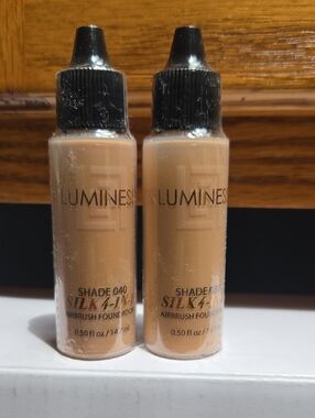 Luminess Silk 4-in-1 Airbrush Foundation Bottles - Beige/Tan Shades